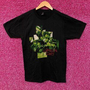 Green Day Early Years Photo Collage Pop Punk T-Shirt Small